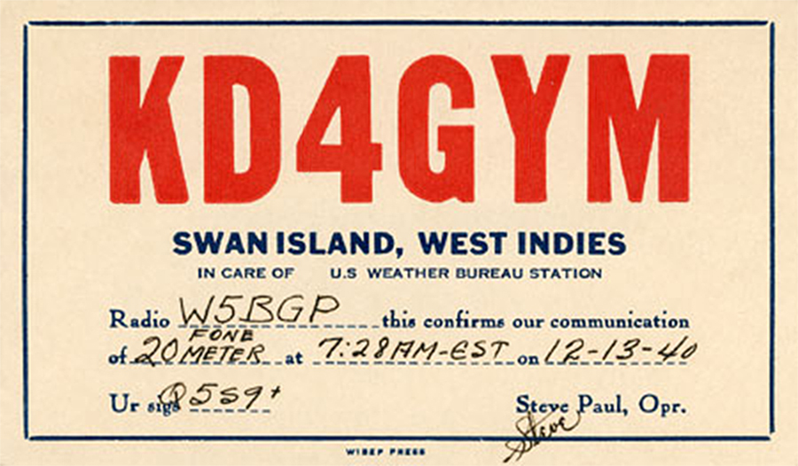 QSL KD4GYM